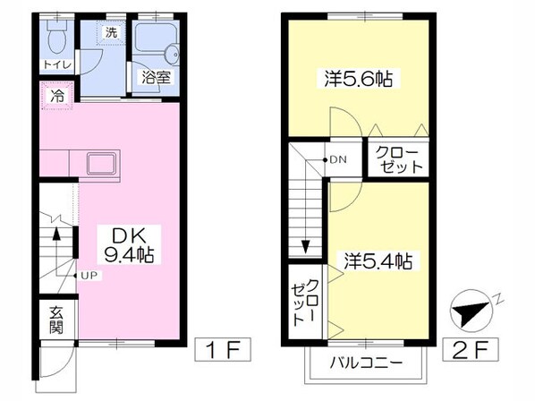 アイリスの物件間取画像